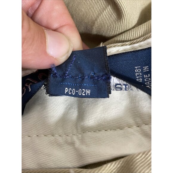 Polo‎ Ralph Lauren Slacks Mens Size 33x32 Beige Slash Pocket Office Career - Picture 8 of 15
